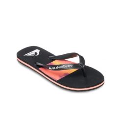 Klapki dla Mężczyzn MOLOKAI STRIPE 25. Czerwone klapki i japonki męskie Quiksilver, z gumy. Za 99.99 zł.