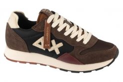 Buty sportowe Sneakersy męskie, Tom Winter Style. Brązowe buty sportowe na co dzień męskie SUN68, z materiału, bez zapięcia, trekkingowe. Za 499.99 zł.