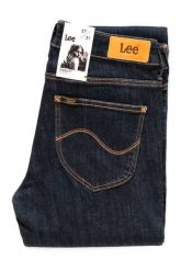 SPODNIE DAMSKIE LEE SCARLETT ONE WASH L526SV45 112111923. Spodnie materiałowe damskie Lee, bez wzorów, z jeansu. Za 199.99 zł.