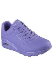 Buty do chodzenia damskie Skechers Uno Stand On Air. Fioletowe buty sportowe na co dzień damskie Skechers, bez wzorów, z gumy, trekkingowe. Za 396.65 zł.