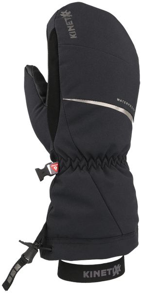 Rękawiczki narciarskie i snowboardowe damskie KINETIXX Arven Mitt black. Czarne rękawiczki damskie KINETIXX, bez wzorów. Za 360.00 zł.