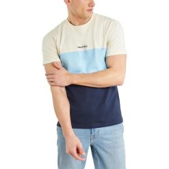 T-shirt Męski Nautica Simcoe. Brązowe t-shirty męskie Nautica, m, bez wzorów, z bawełny, bez kołnierzyka. Za 199.00 zł.