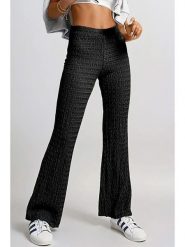 Monki Spodnie w kolorze czarnym rozmiar: XS. Czarne spodnie materiałowe damskie Monki, bez wzorów, z materiału. Za 39.99 zł.