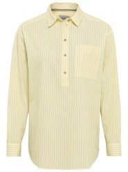 Camel Active Bluzka w kolorze żółtym rozmiar: L. Żółte bluzki damskie Camel Active, l, bez wzorów, z bawełny, bez kołnierzyka, bez ramiączek. Za 101.23 zł.