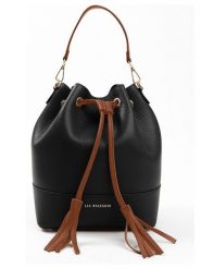 Lia Biassoni Skórzana torebka "Ancinale" w kolorze czarnym - 25 x 27 x 17 cm rozmiar: onesize. Czarne torebki klasyczne damskie Lia Biassoni, bez wzorów, z materiału, bez dodatków. Za 292.61 zł.