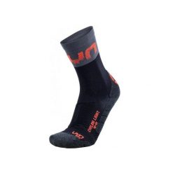 Skarpety do rolek UYN Light Mens Socks Black Grey Hibiskus 2021. Brązowe skarpetki męskie UYN, bez wzorów. Za 74.99 zł.