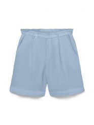 Vero Moda Szorty w kolorze błękitnym rozmiar: XS. Niebieskie szorty damskie Vero Moda, bez wzorów, z podwyższonym stanem. Za 86.95 zł.
