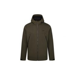 Trespass Hubbard - Męska kurtka softshell Dark Vine. Czarne kurtki męskie Trespass, m, z aplikacjami, z gumy, sportowe, bez kaptura. Za 400.50 zł.