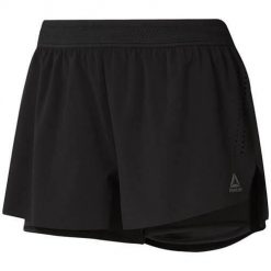 Spodnie treningowe damskie Reebok Epic Short. Czarne spodnie dresowe damskie Reebok, na fitness i siłownię. Za 222.00 zł.