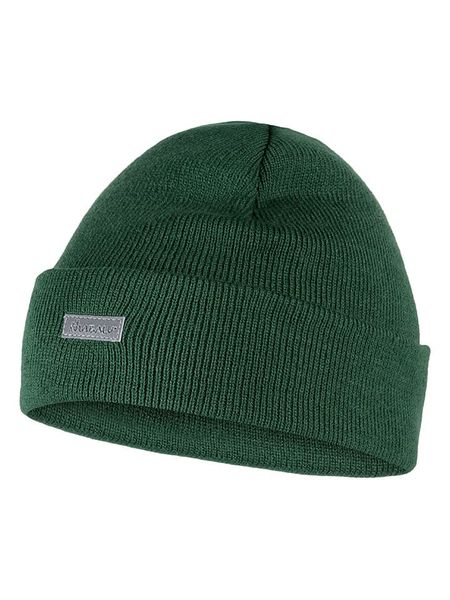 HULABALU Czapka w kolorze zielonym rozmiar: onesize. Zielone czapki zimowe damskie Hulabalu, prążkowane. Za 78.66 zł.