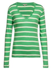 Herrlicher Koszulka w kolorze zielonym rozmiar: XL. Zielone bluzki damskie Herrlicher, xl, bez wzorów, z bawełny, bez kołnierzyka, bez ramiączek. Za 169.95 zł.