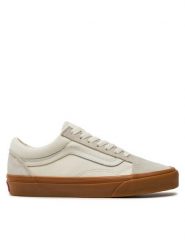 Vans Tenisówki Old Skool VN000CR5OVM1 Écru. Trampki i tenisówki damskie Vans, bez wzorów, z materiału. Za 219.99 zł.