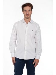 The Time of Bocha Koszula w kolorze białym rozmiar: XXL. Białe koszule męskie The Time of Bocha, xxl, bez wzorów, z bawełny, bez kołnierzyka, bez ramiączek. Za 117.73 zł.