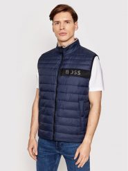 Boss Kamizelka Darolan 50464300 Granatowy Regular Fit. Niebieskie kamizelki męskie Boss, m, z syntetyku. Za 539.99 zł.