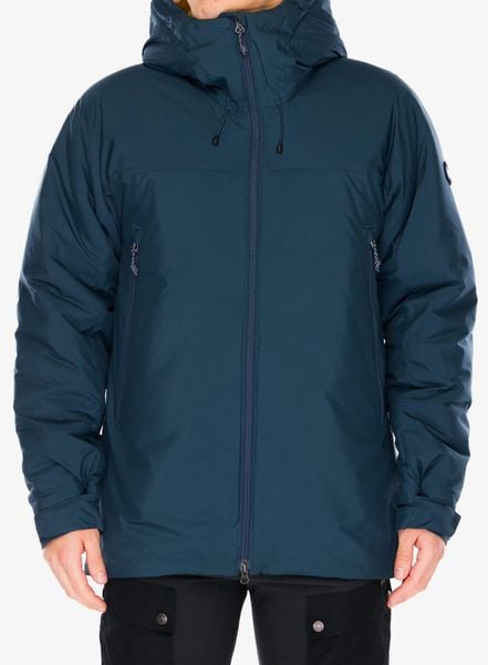 Kurtka ocieplana Fjallraven Bergtagen 130 Insulation Jkt. Niebieskie kurtki męskie Fjällräven, l, bez wzorów, bez kaptura. Za 1,264.99 zł.