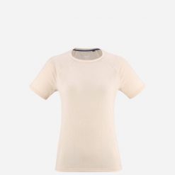 Koszulka damska Millet Fusion vanilla. Czerwone t-shirty damskie Millet, l, bez wzorów, z materiału, bez kołnierzyka. Za 190.75 zł.