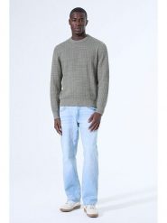 Garcia Sweter w kolorze khaki rozmiar: M. Brązowe swetry męskie Garcia, m, bez wzorów, ze splotem, bez kołnierzyka. Za 130.99 zł.