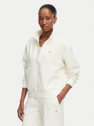 Guess Bluza V6YQ17 K4313 Kremowy Regular Fit. Białe bluzy bez kaptura damskie Guess, m, z syntetyku. Za 394.99 zł.