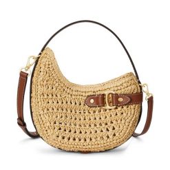 Torebka LAUREN RALPH LAUREN. Brązowe torebki klasyczne damskie Lauren Ralph Lauren, bez wzorów, bez dodatków. Za 1,299.00 zł.