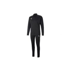 Dres męski sportowy spodnie bluza czarny PUMA ftblPLAY TRACKSUIT. Czarne bluzy bez kaptura męskie Puma, bez wzorów, z dresówki, sportowe, bez kołnierzyka, bez ramiączek. Za 171.00 zł.
