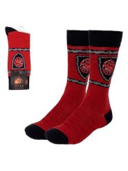 Lucky Socks Skarpety "House of Dragon" w kolorze czerwono-czarnym rozmiar: 35-41. Czarne skarpetki męskie Lucky Socks, bez wzorów. Za 30.99 zł.