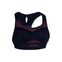 Stanik do rugby R500. Niebieskie biustonosze OFFLOAD, bez wzorów, z elastanu. Za 109.99 zł.