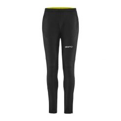 Spodnie do biegania Craft Extend Pant M. Czarne spodnie sportowe męskie Craft, z materiału. Za 292.85 zł.