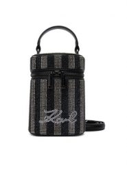 KARL LAGERFELD Torebka B2W30102 Czarny. Czarne torebki klasyczne damskie Karl Lagerfeld, bez wzorów, ze skóry, bez dodatków. Za 849.99 zł.