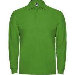 Męska Koszulka Polo Z Długim Rękawem Estrella. Zielone koszulki polo męskie ROLY, m, bez wzorów, bez ramiączek. Za 70.99 zł.