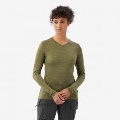 Koszulka trekkingowa damska Simond Travel 100 Merino Fresh. Bluzki damskie SIMOND, m, bez wzorów, z jersey, sportowe, bez kołnierzyka, bez ramiączek. Za 139.99 zł.