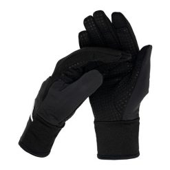 Rękawiczki trekkingowe Smartwool Active Fleece Wind Mitten. Czarne rękawiczki damskie Smartwool, bez wzorów. Za 231.80 zł.