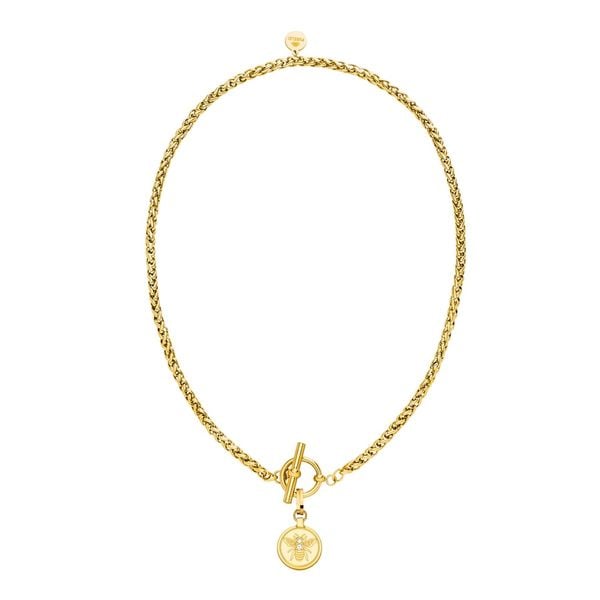 Purelei Purelei Naszyjnik Lele Naszyjniki 1 ct Damski. Białe naszyjniki damskie Purelei, pozłacane. Za 169.19 zł.