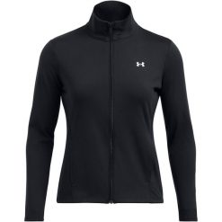 Kurtka damska Under Armour Motion. Czarne kurtki damskie Under Armour, m, bez wzorów, z materiału, bez kaptura. Za 355.99 zł.