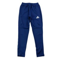 Second life - Spodnie dresowe męskie Tiro 17 Training Pant - Jak nowy. Niebieskie spodnie sportowe męskie Adidas, z dresówki. Za 85.16 zł.