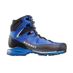 Buty trekkingowe męskie Mammut Kento Guide Ii High Gtx. Niebieskie buty trekkingowe męskie Mammut, z materiału, za kostkę, bez zapięcia, trekkingowe. Za 1,406.00 zł.