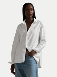 Polo Ralph Lauren Koszula 211956604001 Biały Relaxed Fit. Białe koszule damskie Polo Ralph Lauren, s, bez wzorów, z bawełny, bez kołnierzyka, bez ramiączek. Za 769.99 zł.