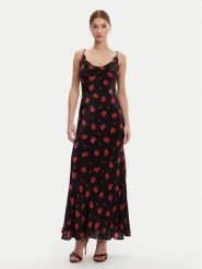 BARDOT Sukienka wieczorowa 59709DB2 Czarny Regular Fit. Czarne sukienki damskie BARDOT, bez wzorów, z wiskozy, wizytowe, bez kołnierzyka, bez ramiączek. Za 369.99 zł.