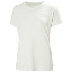 T-shirt damski Helly Hansen Skog graphic. Zielone t-shirty damskie Helly Hansen, bez wzorów, bez kołnierzyka. Za 250.00 zł.