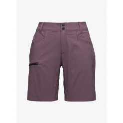 Spodenki damskie Black Diamond Valley Shorts. Fioletowe szorty damskie Black Diamond, bez wzorów, sportowe. Za 319.99 zł.