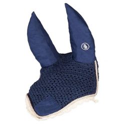 Krótka czapka dla konia BR Equitation Event. Niebieskie czapki męskie BR, bez wzorów, z materiału, eleganckie. Za 154.50 zł.