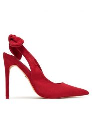 Szpilki JENNY. Niebieskie szpilki Jenny, bez wzorów, bez obcasa. Za 129.99 zł.