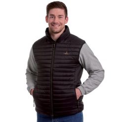 Ogrzewana kurtka narciarski czlowiek Therm-ic Set PowerVest Heat bez Rekawów. Czarne kurtki męskie THERM-IC, m, bez wzorów, z puchu, bez kaptura. Za 1,099.00 zł.