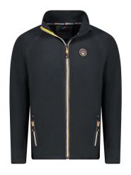 Geographical Norway Kurtka polarowa "Tugim" w kolorze czarnym rozmiar: S. Czarne kurtki męskie Geographical Norway, s, bez wzorów, z polaru, bez kaptura. Za 56.53 zł.