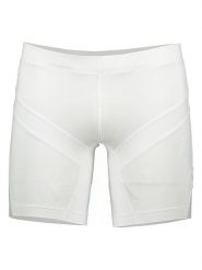 Asics Szorty sportowe "Agility" w kolorze białym rozmiar: L. Białe spodenki sportowe damskie Asics, l, z materiału, outdoorowe. Za 95.92 zł.