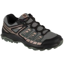 Buty Salomon Extegra L47801300 szare. Szare buty sportowe na co dzień damskie bez wzorów, z gumy. Za 484.16 zł.