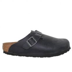 Buty do chodzenia męskie Birkenstock Boston. Czarne buty fitness męskie Birkenstock, na fitness i siłownię. Za 529.00 zł.