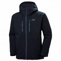 Kurtka narciarska Helly Hansen Juniper 3.0. Niebieskie kurtki męskie Helly Hansen, m, bez wzorów, bez kaptura, narciarskie. W wyprzedaży za 1,294.00 zł.