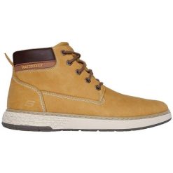 Buty Skechers Garlan - Deno, Mężczyźni. Brązowe buty fitness męskie Skechers, na fitness i siłownię. Za 490.00 zł.