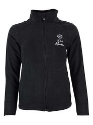 Peak Mountain Kurtka polarowa "Adaro" w kolorze czarnym rozmiar: XL. Czarne kurtki damskie Peak Mountain, xl, bez wzorów, z polaru, bez kaptura. Za 113.99 zł.