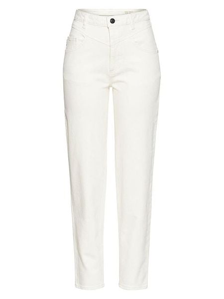 Camel Active Dżinsy - Mom fit - w kolorze białym rozmiar: W32/L32. Białe jeansy damskie Camel Active, z podwyższonym stanem. Za 192.79 zł.
